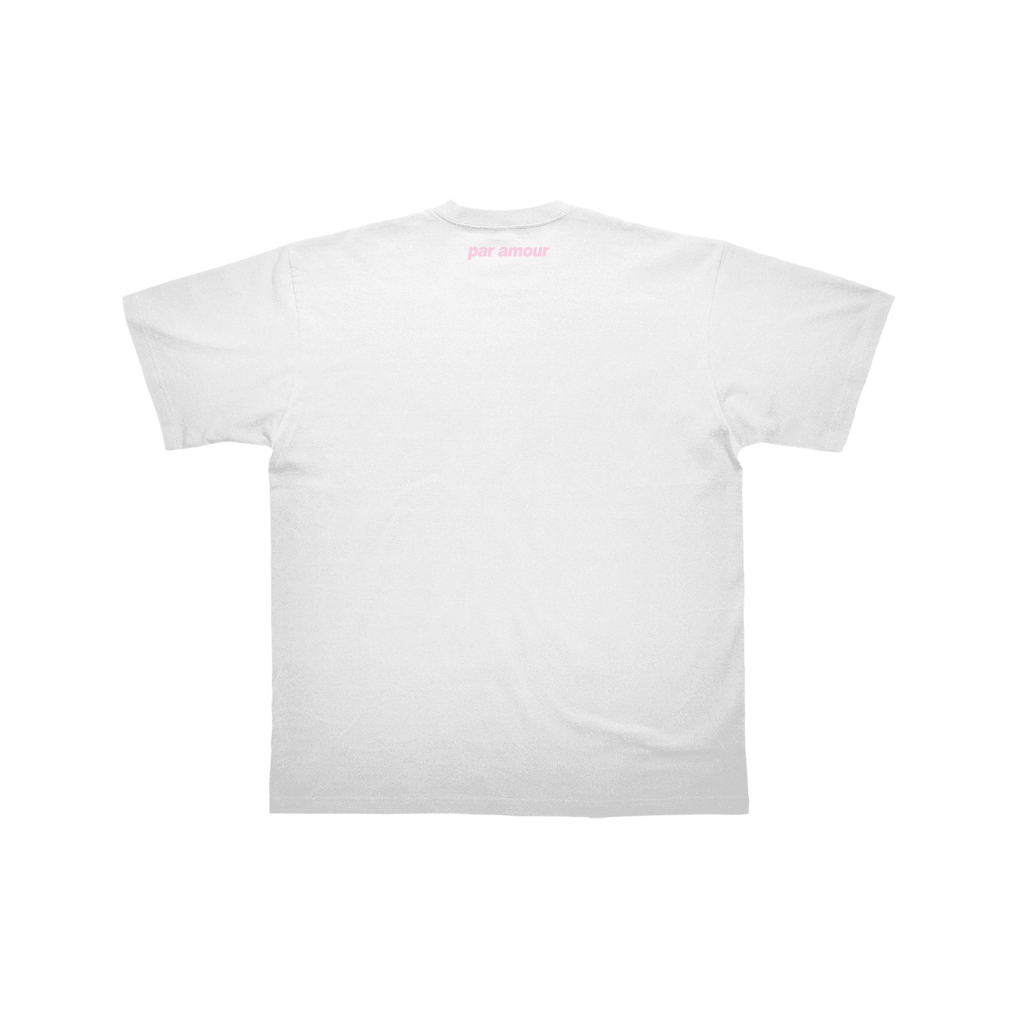 T-SHIRT "PAR AMOUR" - BLANC