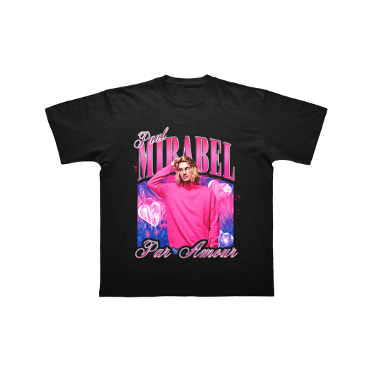 T-SHIRT "PAUL MIRABEL" - NOIR