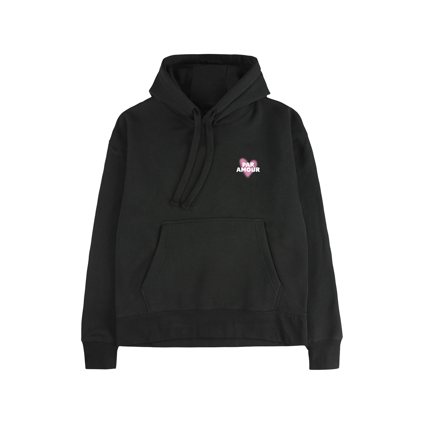 HOODIE "PAR AMOUR PARIS" - NOIR