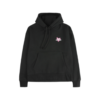 HOODIE "PAR AMOUR PARIS" - NOIR