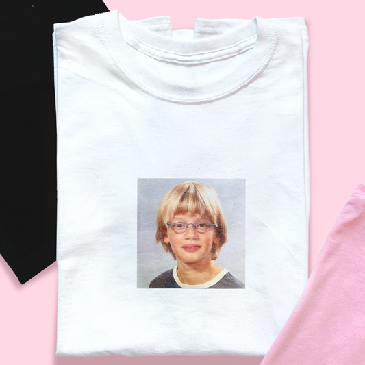 T-SHIRT ZÈBRE TOUR - BLANC