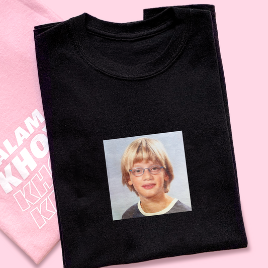 T-SHIRT ZÈBRE TOUR - NOIR